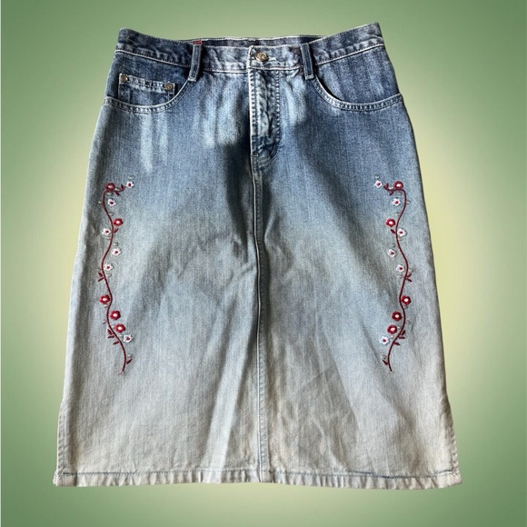 Valentino Rudy midi denim skirt - Picture 1 of 4